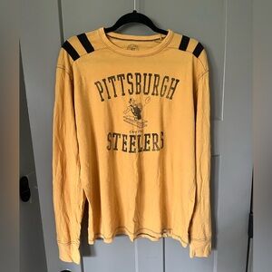 Vintage-inspired Pittsburgh Steelers Long Sleeve Shirt
